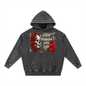 Snow Wash Fleece Oversize Hoodie