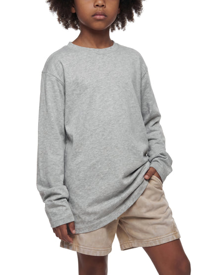 Kid's Drop Shoulder Long Sleeve T-Shirt