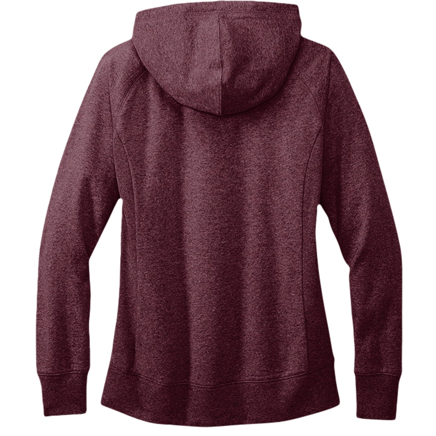 Maroon Heather - DT8101 - BACK