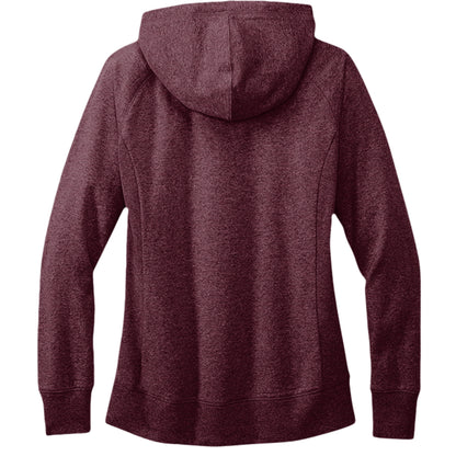 Maroon Heather - DT8101 - BACK