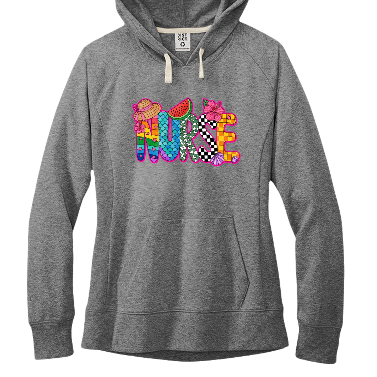 Light Heather Grey - DT8101 - FRONT
