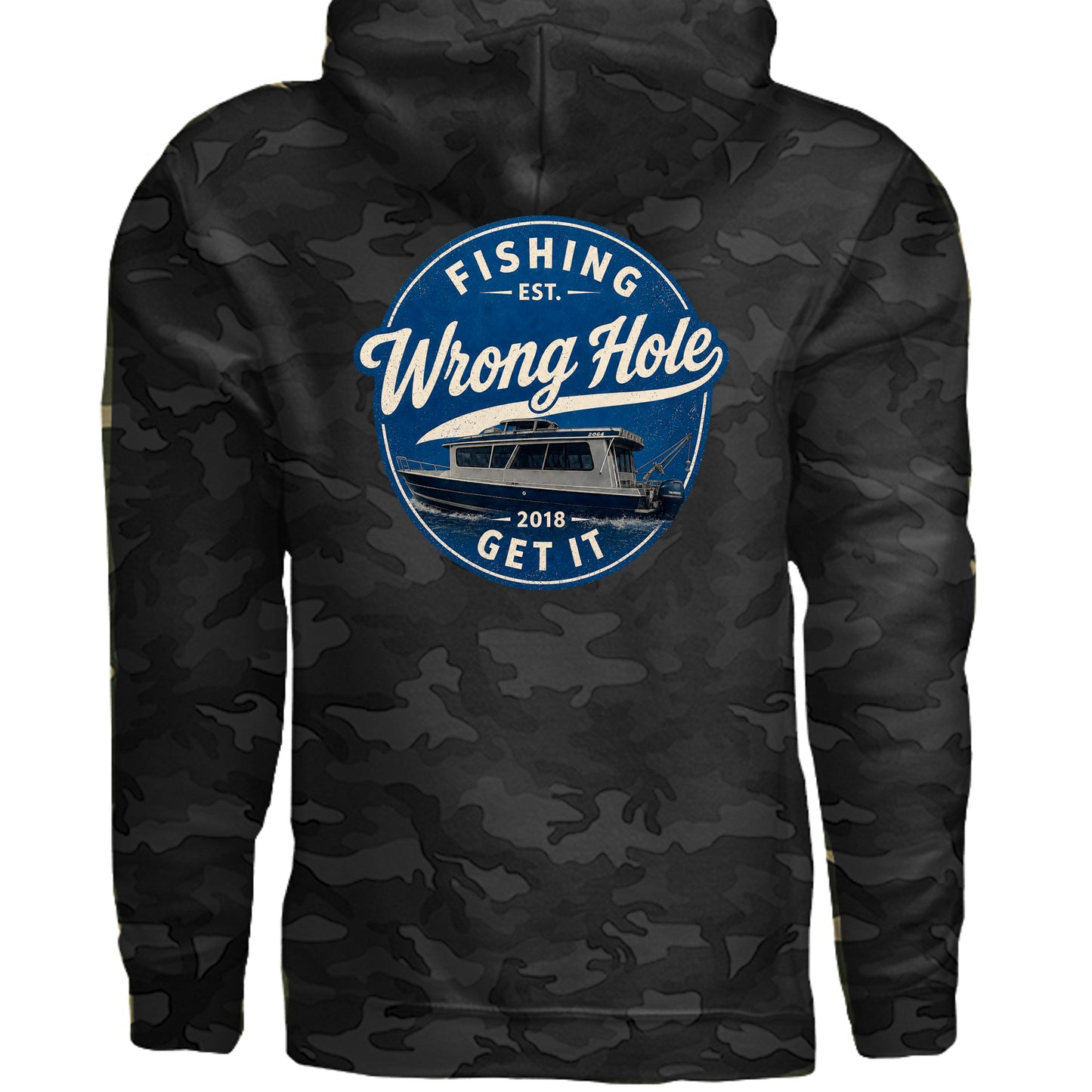 Black Camo - IND4000 - BACK