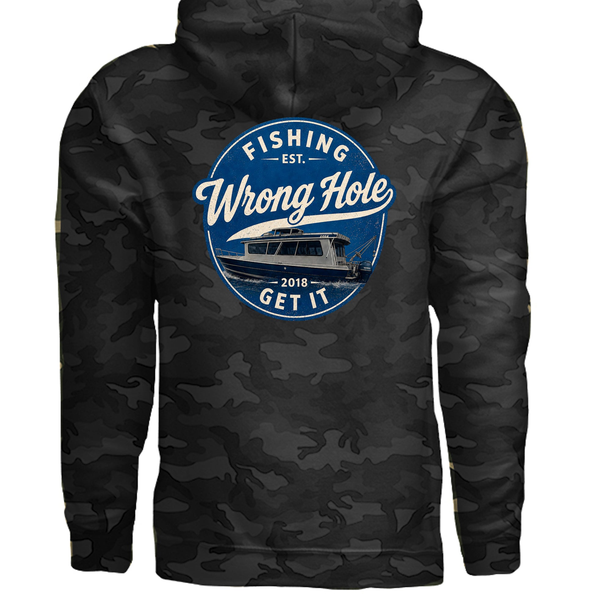 Black Camo - IND4000 - BACK